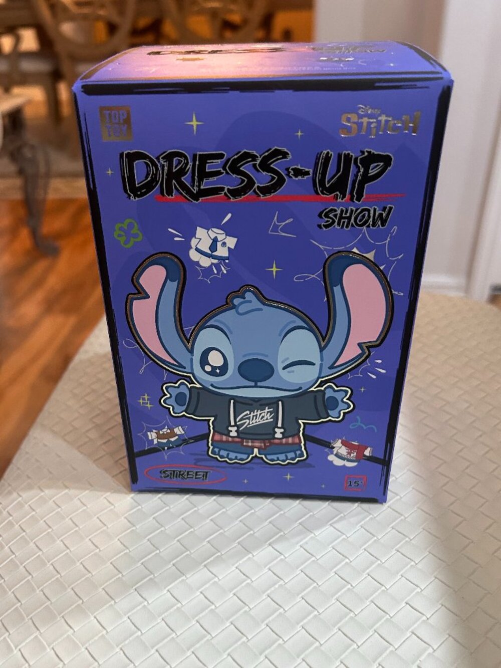 New Random 1pc MINISO 6.3 Inch Disney Stitch Dress-Up Show Series Enamel Plush